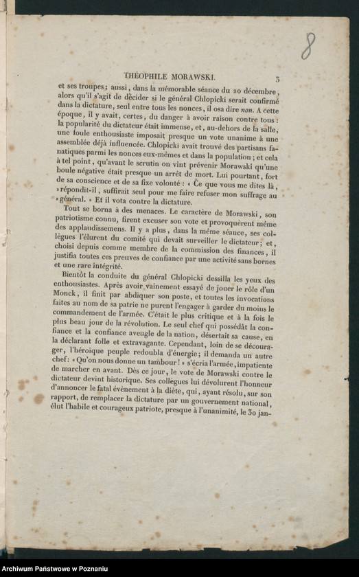 Obraz 12 z jednostki "A. betr. Theodor Theophil von Morawski"