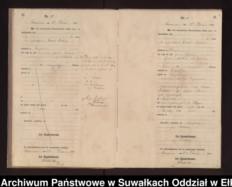 image.from.unit.number "Sterbe-Neben-Register des Preussischen Standes-Amtes Stasswinnen Kreis Loetzen"