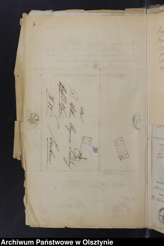 Obraz 8 z jednostki "Die zum Zwecke der Eheschlissung nothwendigen Schriftstück"