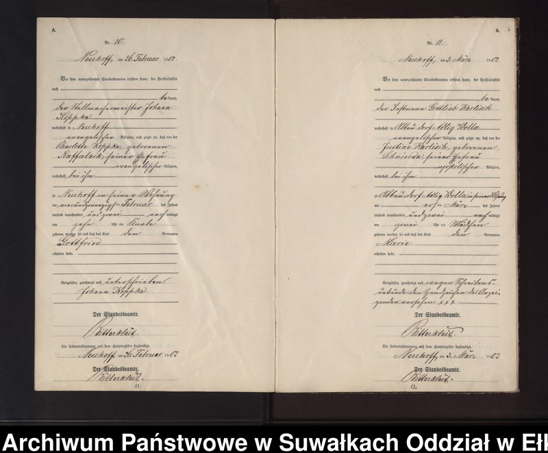 image.from.unit.number "Geburts-Neben-Register des Preussischen Standes-Amtes Neuhoff Kreis Loetzen"