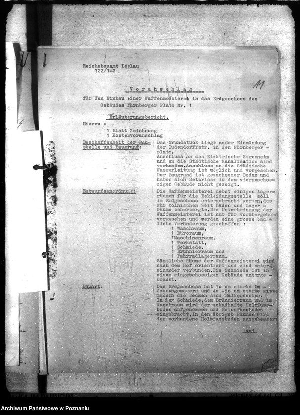 Obraz 15 z jednostki "Dienststellen der Polizei, Waffenmeisterei in Leslau"