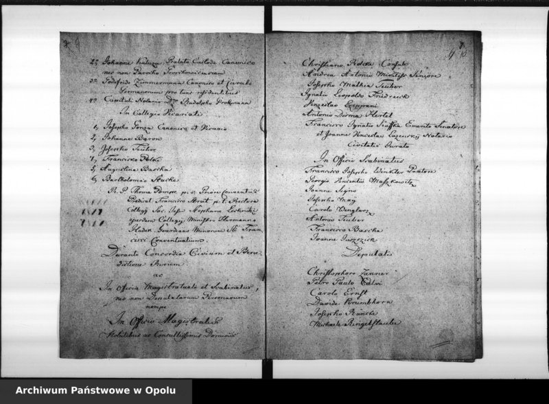 Obraz 10 z jednostki "Die im Jahre 1818 erfolgte Abnahme und Wiederaufsetzung des Knopfes auf dem hiesigen Rathaus - Thurme so wie die darinn gefundenen als auch jetzt wiederum hieneingethanen Nachrichten Vol. X"