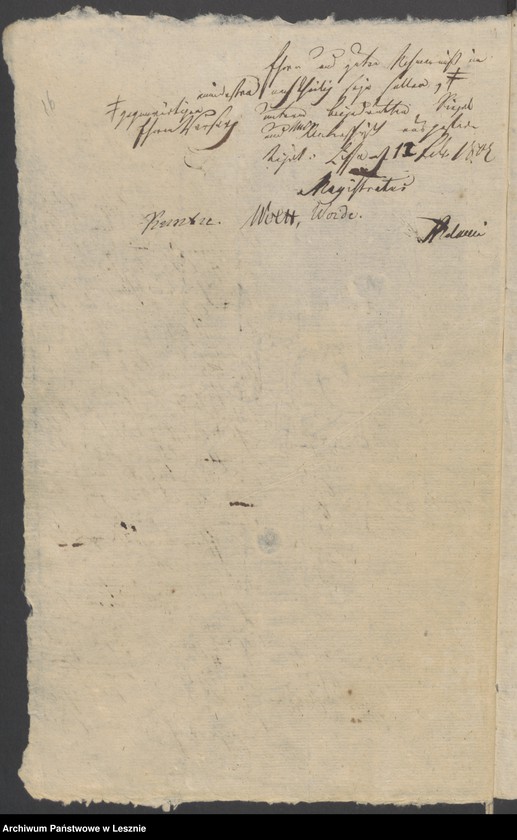 Obraz 19 z jednostki "[Akta in Sachen des bürgerlichen Schmiedts Kahlmann gegen den Juden Hirsch Löwenheim]"