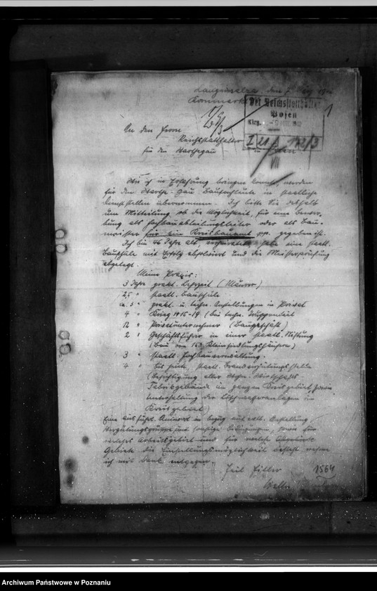 Obraz 5 z jednostki "Bewebungen um Amtskommissarstellen"