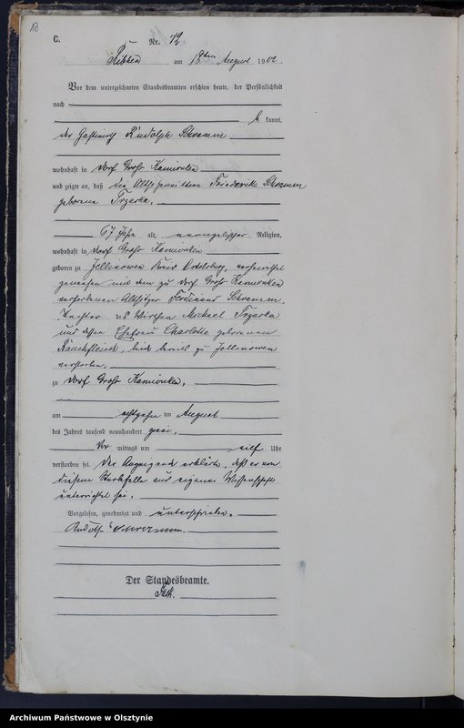 image.from.unit.number "Sterbe-Neben-Register Nr 25 - 78"