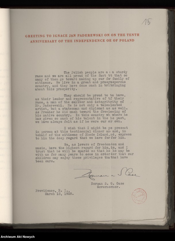 image.from.unit.number "The Kosciuszko Foundation. To Ignace Jan Paderewski - Artist, Patriot, Humanitarian. Album z życzeniami przedstawicieli społeczeństwa amerykańskiego i Polonii z okazji 10-lecia Polski Odrodzonej. Życzenia podpisali m.in. C. Coolidge, H. Hoover, F. D. Roosvelt, Ch. Dawes, T. H. Bliss, E. M. House, Ch, Hughes, J. Pershing, R. Lansing, J. D. Rockefeller"