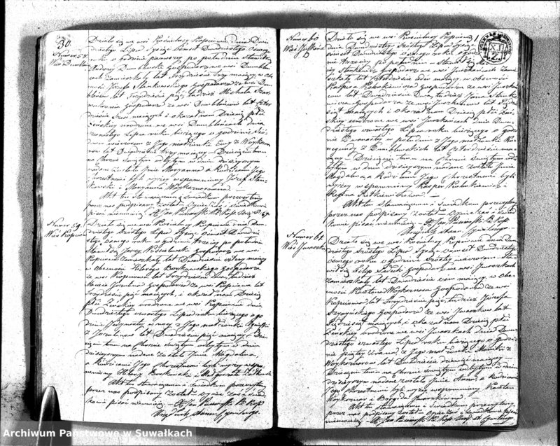 image.from.unit.number "Kięga Duplikatu Zawierajaca w sobie Akta Stanu Cywilnego od dnia 1-go Stycznia do dnia ostatniego Grudnia 1828 r. Urodzonych, Zaślubionych i Zmarłych w Parafii Kopciowskiey"