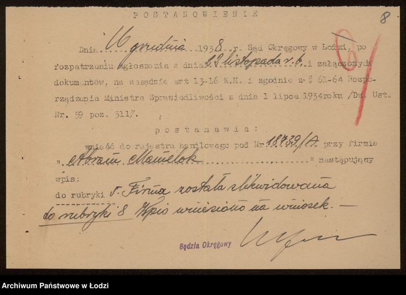 Obraz 10 z jednostki "Abram Mamelak – sklep spożywczy"