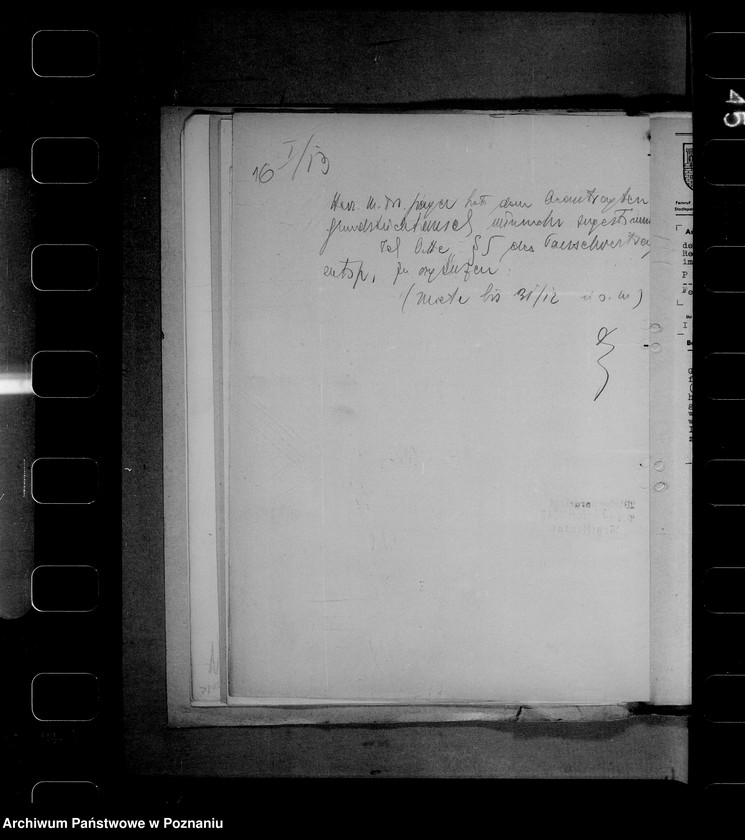 Obraz 20 z jednostki "Grundstückstausch mit der Stadt Posn- Schlossberg und Bernhardinerplatz"