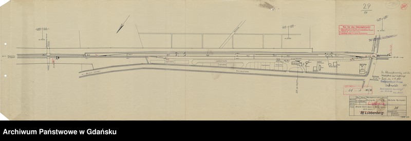 image.from.unit.number "Reichsbahndirektion Danzig. Strecke: Konitz (Westpr.) - Berent (Westpr.) B.A. Konitz 1. Bahnhof Lübbenberg"