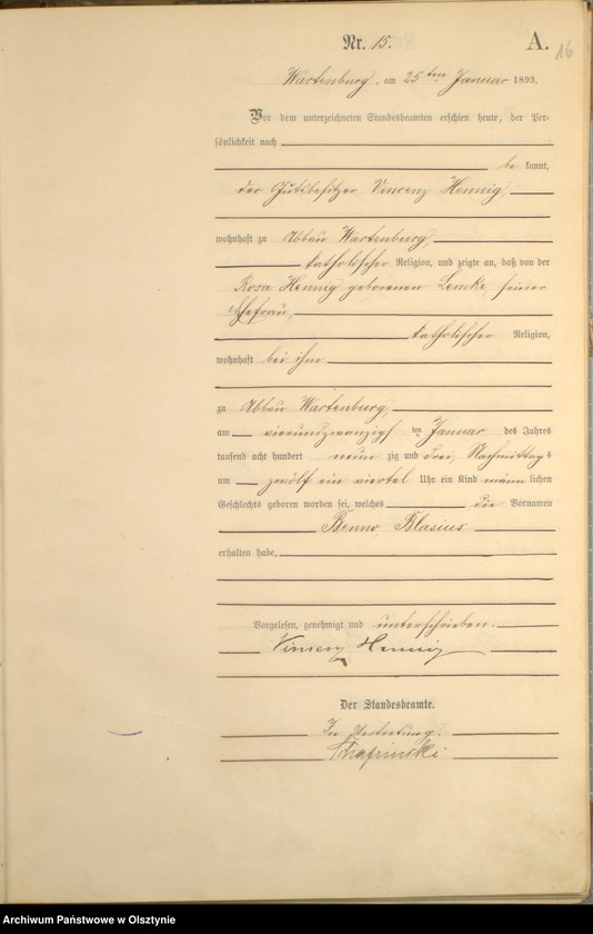 image.from.unit.number "Geburts-Haupt-Register Nr 1 - 199"