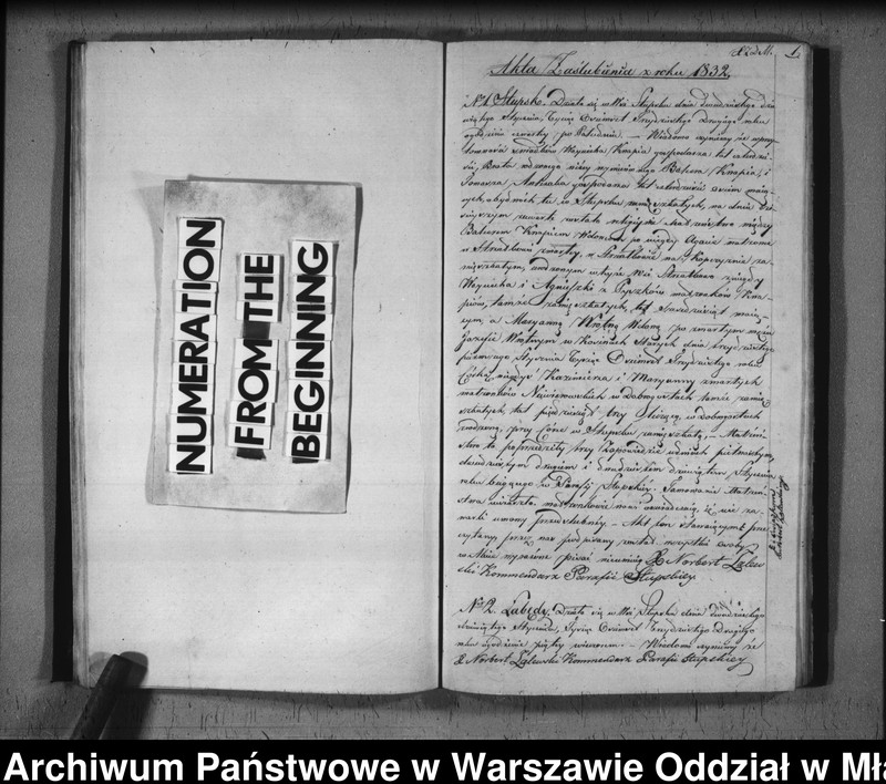 image.from.unit.number "Akta urodzeń, małżeństw i zgonów"