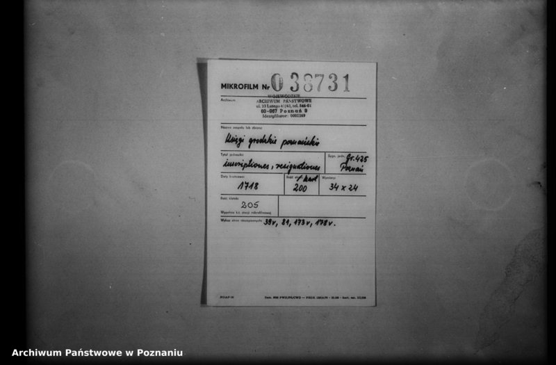 Obraz 2 z jednostki "Inscriptiones, resignationes [protocollon]"