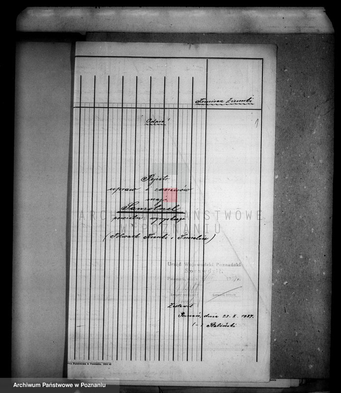 Obraz 5 z jednostki "Obliczenie majątku Samostrzel powiatu wyrzyskiego rejestr upraw i zasiewów"