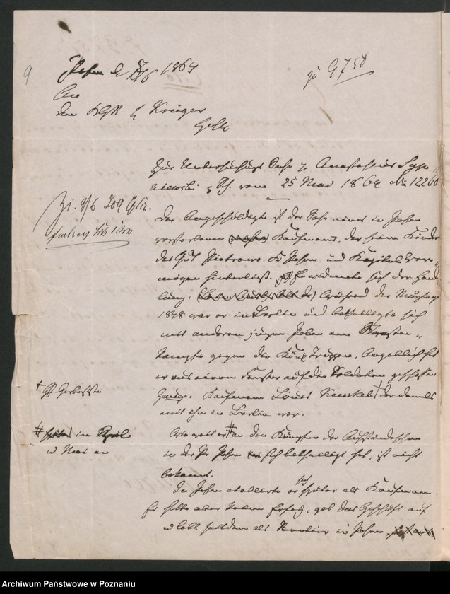 Obraz 13 z jednostki "A. betr. die Familie Sypniewski"