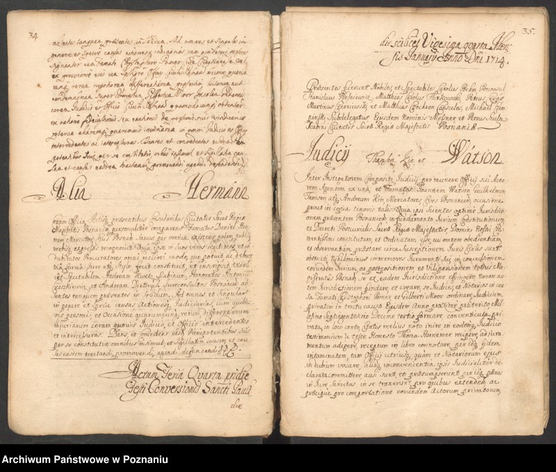 Obraz 20 z jednostki "Acta consularia spectabilis officii consularis civitatis Posnaniae."