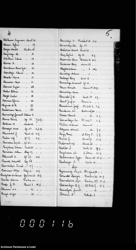 Obraz 8 z jednostki "Skorowidz rekursów w sprawach składek gminy za 1926 r."