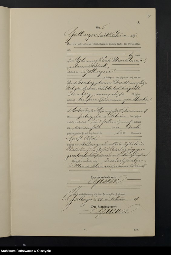 image.from.unit.number "Geburts-Neben-Register Nr 1 - 46"