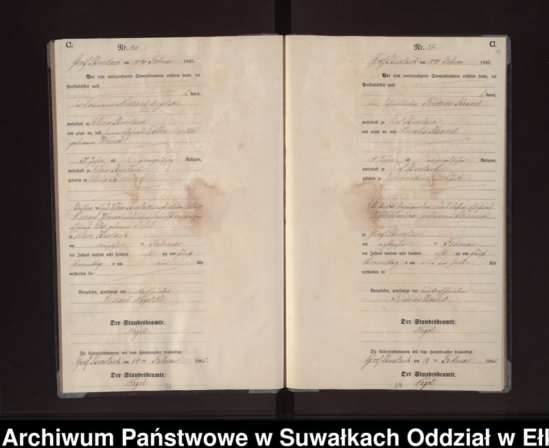 image.from.unit.number "Sterbe-Neben-Register des Preussischen Standes-Amtes Gross Stüerlack Kreis Loetzen"