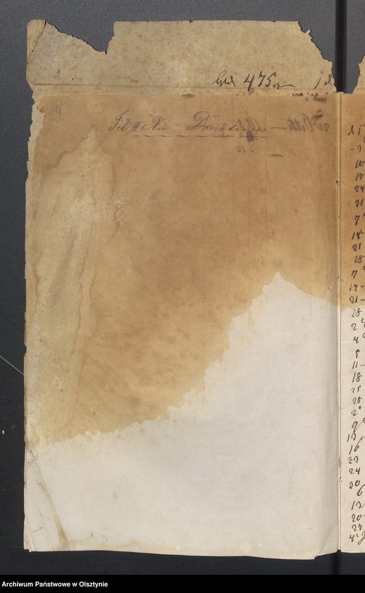 image.from.unit.number "Manual der Kirchen Kasse zu Milken"