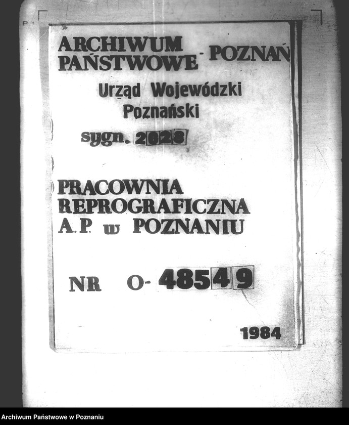 Obraz 1 z jednostki "Przewłaszczenie majątku Dąbrówka Nowa powiatu bydgoski"