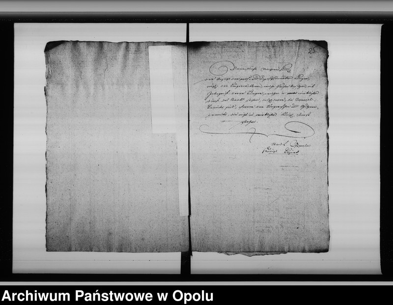 image.from.unit.number "Acta von Organisirung einer Bürgergarde bey der Stadt Oppeln Vol. No 1 de anno 1812"