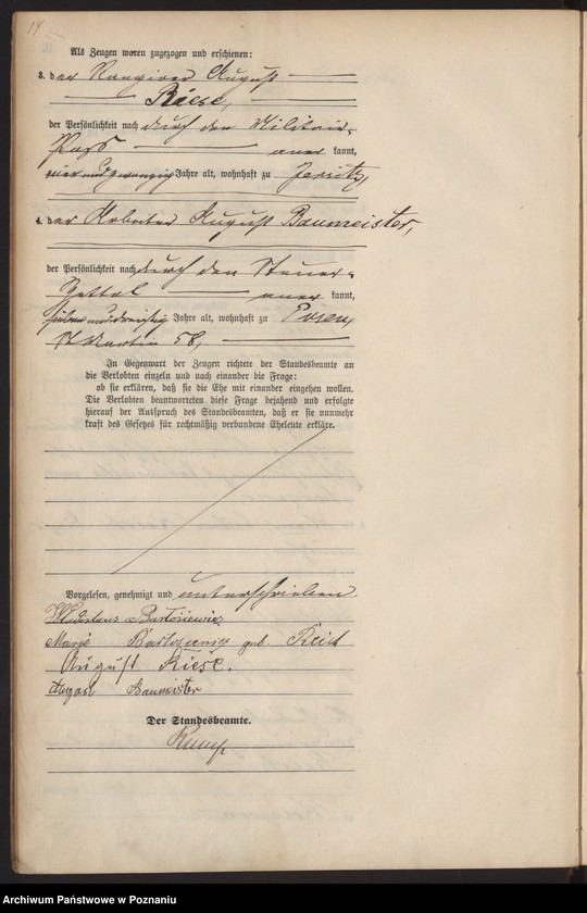 Obraz 17 z jednostki "Księga małżeństw t. III"