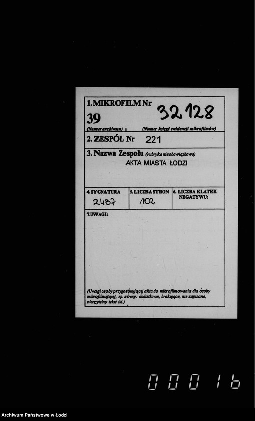 Obraz 2 z jednostki "O dachodach za analizy i dezinfekcji a ravno o dochodach nepredvidymych"