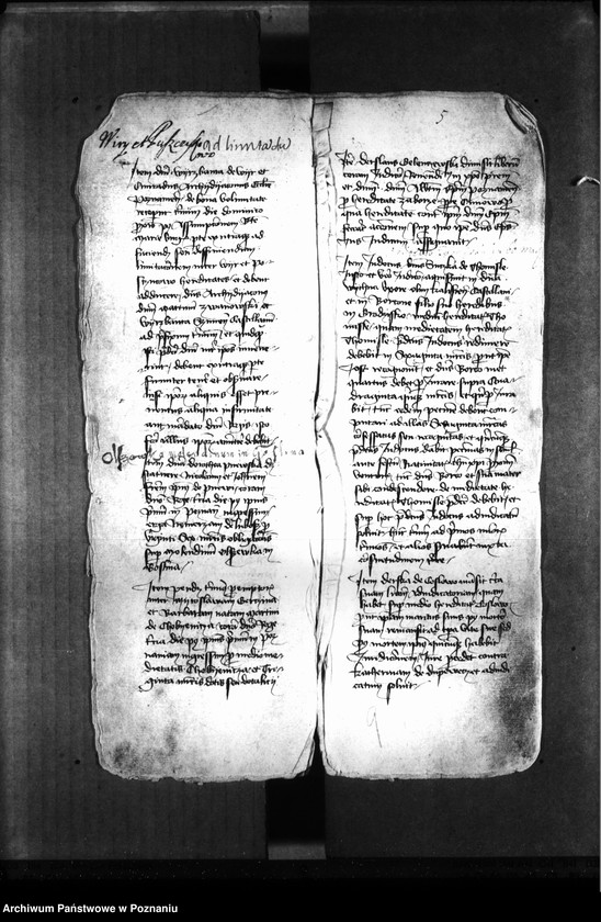 Obraz 13 z jednostki "Resignationes ,inscriptiones, relationes, decreta [protocollon]"