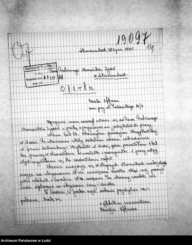 Obraz 17 z jednostki "[Podania o pracę]"