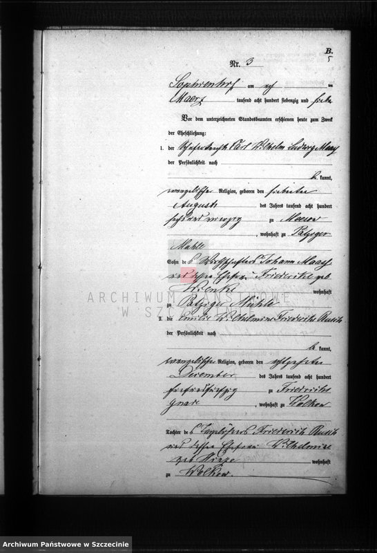 Obraz 15 z jednostki "Heiraths-Register (Neben-Register)"