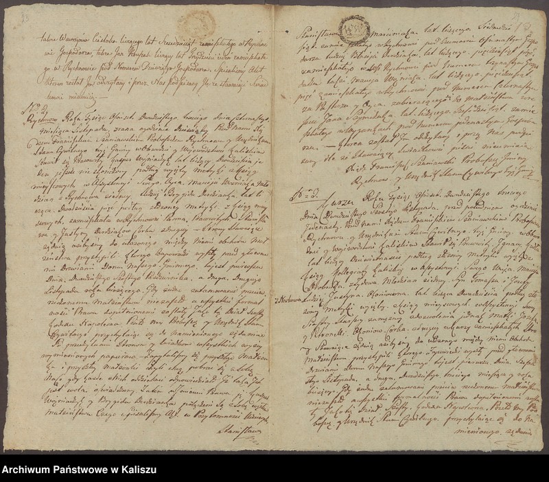 image.from.unit.number "Książka akt urodzenia, małżeństw i zejścia"