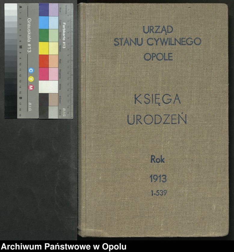 image.from.unit.number "Urząd Stanu Cywilnego Opole Księga Urodzeń Rok 1913 1-539"
