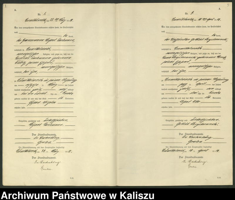 Obraz 7 z jednostki "[Księga urodzeń]"