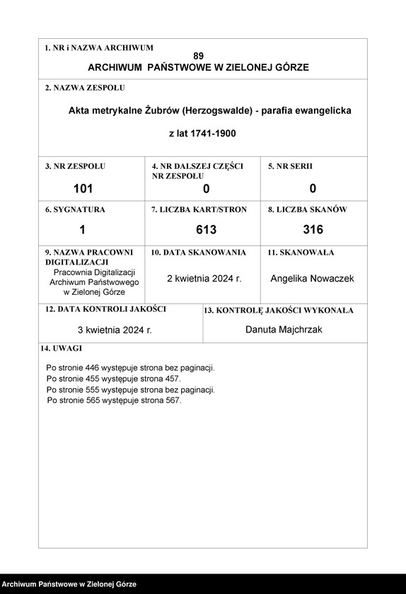 image.from.unit.number "Kirchen "Buch" von Herzogswalde, Meekow und Arensdorf worin die Jährlich Gebohrnen, Verstorbenen und Vertrauten dieser Parochie verzeichnet worden von 6 Juli 1778."