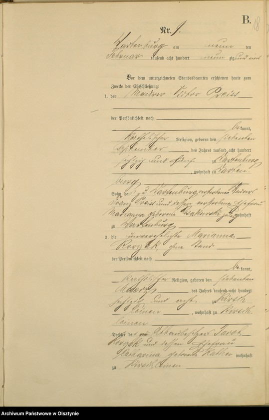 image.from.unit.number "Heiraths-Haupt-Register Nr 1 - 40"