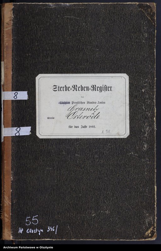 image.from.unit.number "Sterbe-Neben-Register Nr 1 - 38"