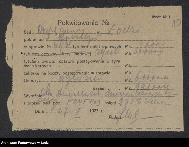 Obraz 12 z jednostki "Fiszla Epsztajn – handel drzewem opałowym"