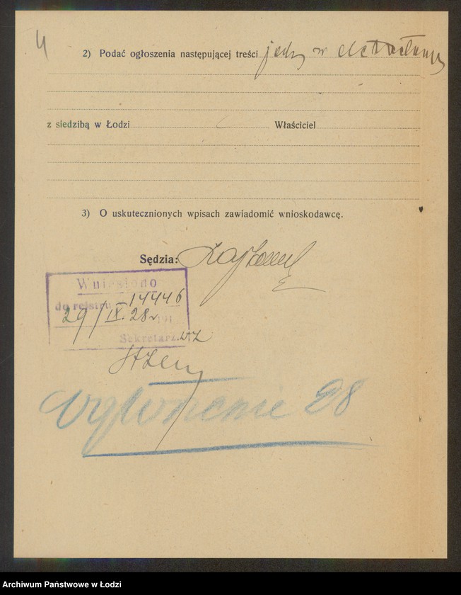 Obraz 6 z jednostki "Fajga Sura Sierakowska- drobna sprzedaż bielizny i fartuchów"