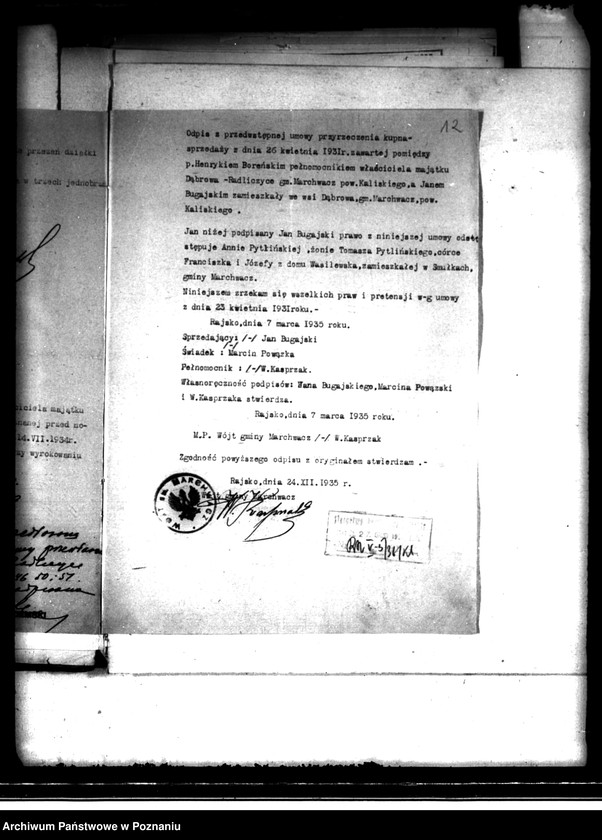 image.from.unit.number "Przewłaszczenie parcel z majątku Dąbrówka-Radliczyce powiatu kaliskiego"