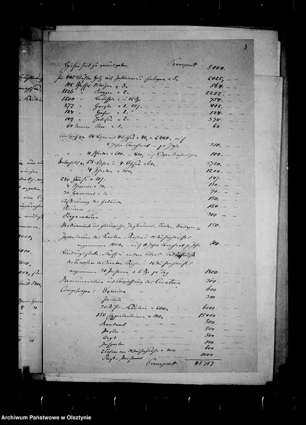 image.from.unit.number "/Berechnungen v. Einkünften u. Zahlungen in dem v. A. Gfin Lehndorff- Steinort projektierten Siechen- u. Waisenhäusern/"