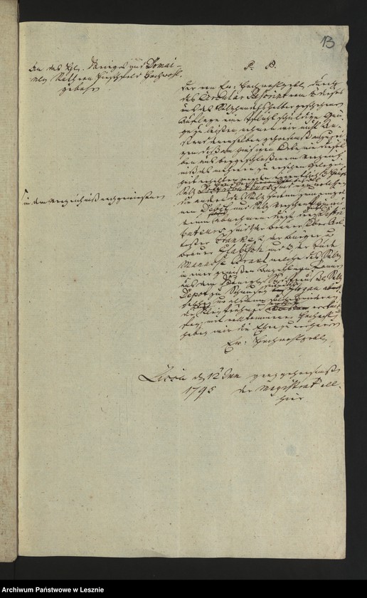 Obraz 15 z jednostki "[Akta in Bezug auf die Zirkularverfügung vom 4 Juni in Betreff der allhiesigen Salzschenken oder Salzseller]"