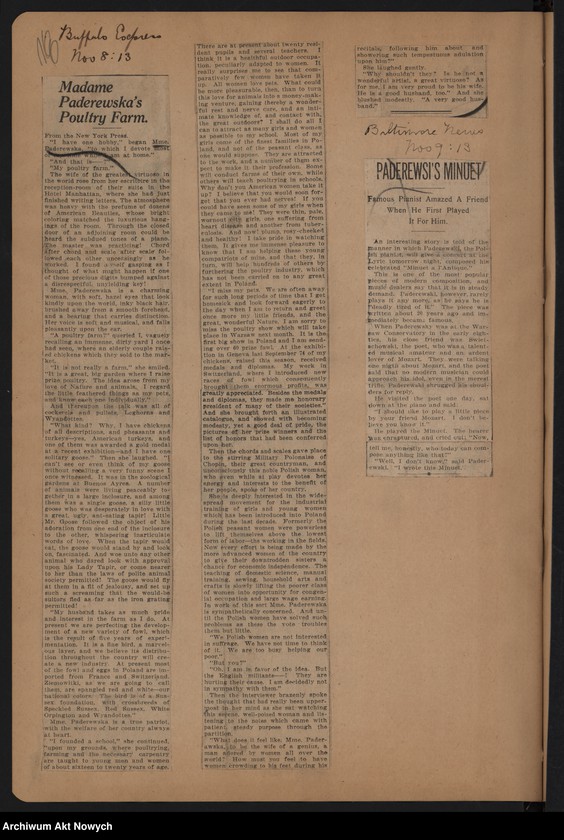 image.from.unit.number "Wycinki prasowe dotyczące tournée i koncertów w Stanach Zjednoczonych"