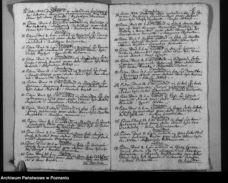 Obraz 5 z jednostki "Duplikat baptisatorum, copulatorum u. mortuorum"