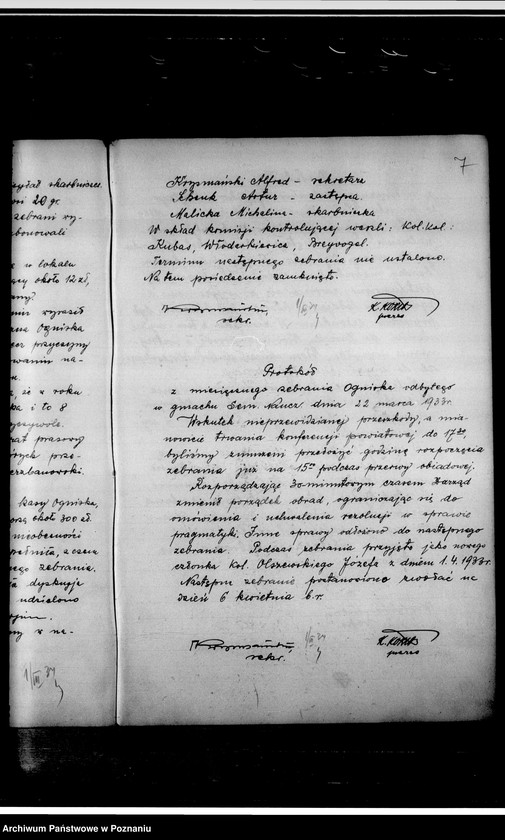 Obraz 11 z jednostki "Protokólarz zebrań Ogniska w Rogoźnie"