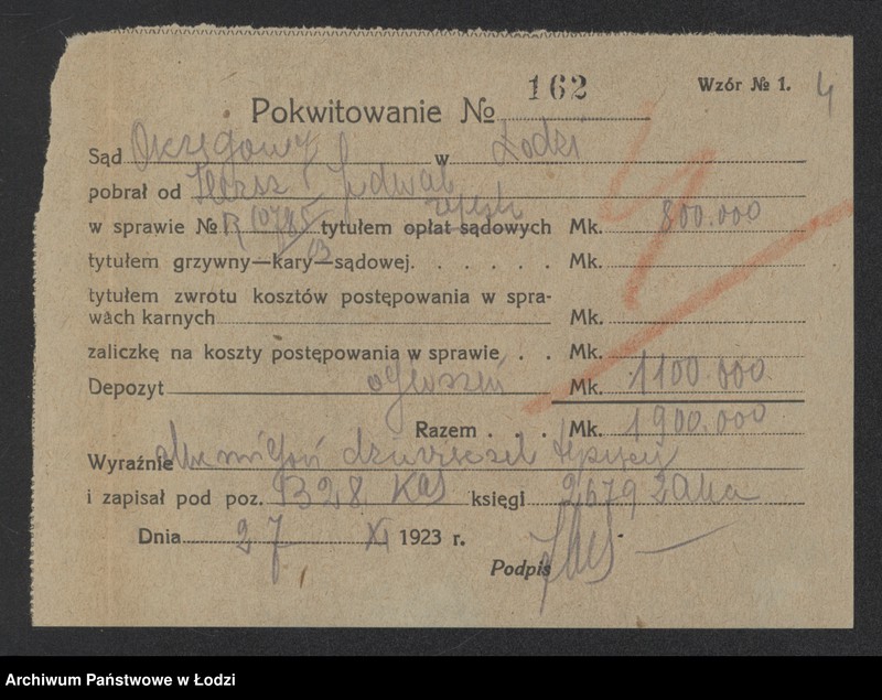 Obraz 6 z jednostki "Jedwab Hersz- snowalnia i trajbernia"