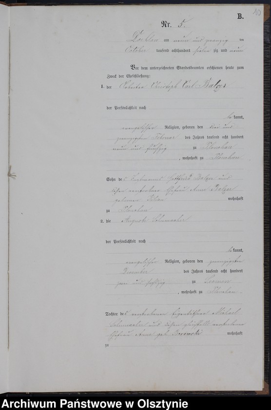 image.from.unit.number "Heiraths-Neben-Register Nr 1 - 8"