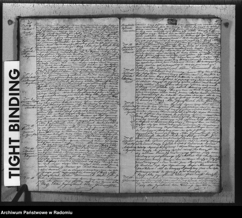 image.from.unit.number "Duplikat urodzonych, zaślubionych i zmarłych w parafii Głowaczew akta w sobie mieszczący za rok 1845"