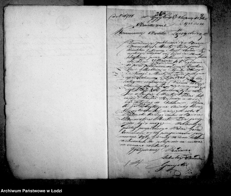 Obraz 12 z jednostki "Akta tyczące się regulacji i melioracji miasta Łodzi"