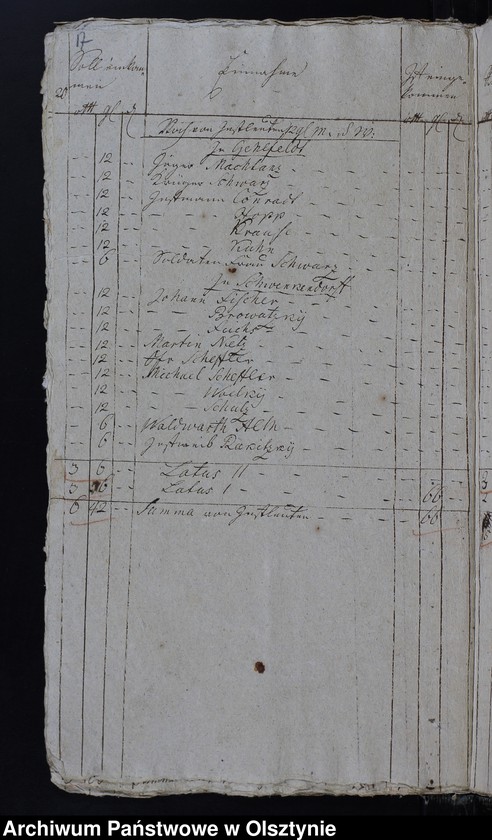 image.from.unit.number "Jahr Kirchen Rechnung des eifachen und doppelten Real et Personal Decems, wie auch aller Einnahme und Ausgabe, nebst Bau-Rechnung"